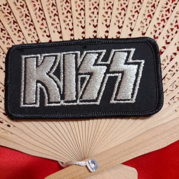 Kiss Other - KISS Black and Silver Patch